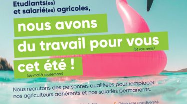 Agriculture – Campagne de recrutement