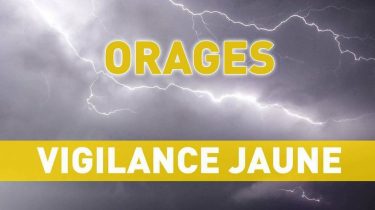 PREF 49 – VIGILANCE JAUNE ORAGES